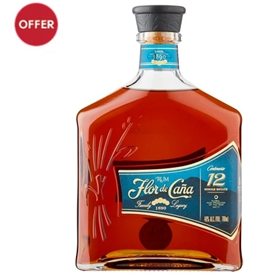 Flor De Caña 12-Year-Old Rum 1 Flor De Caña 12-Year-Old Rum