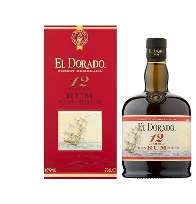 El Dorado 12 Year Old Rum -UK Drinks Sales Store 607722 a el dorado 12 year old rum 607722