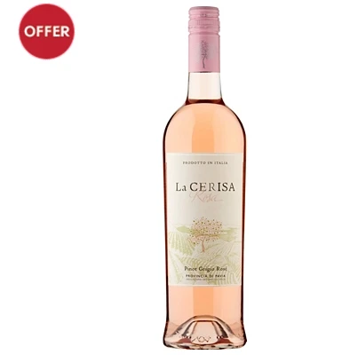 La Cerisa Rosa Pinot Grigio Rosé 1 La Cerisa Rosa Pinot Grigio Rosé